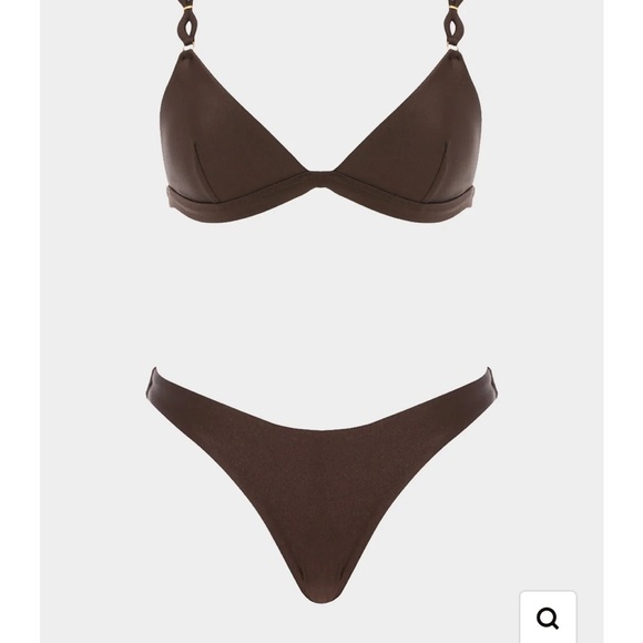 Zimmermann Other - Zimmerman Brown Bikini Set